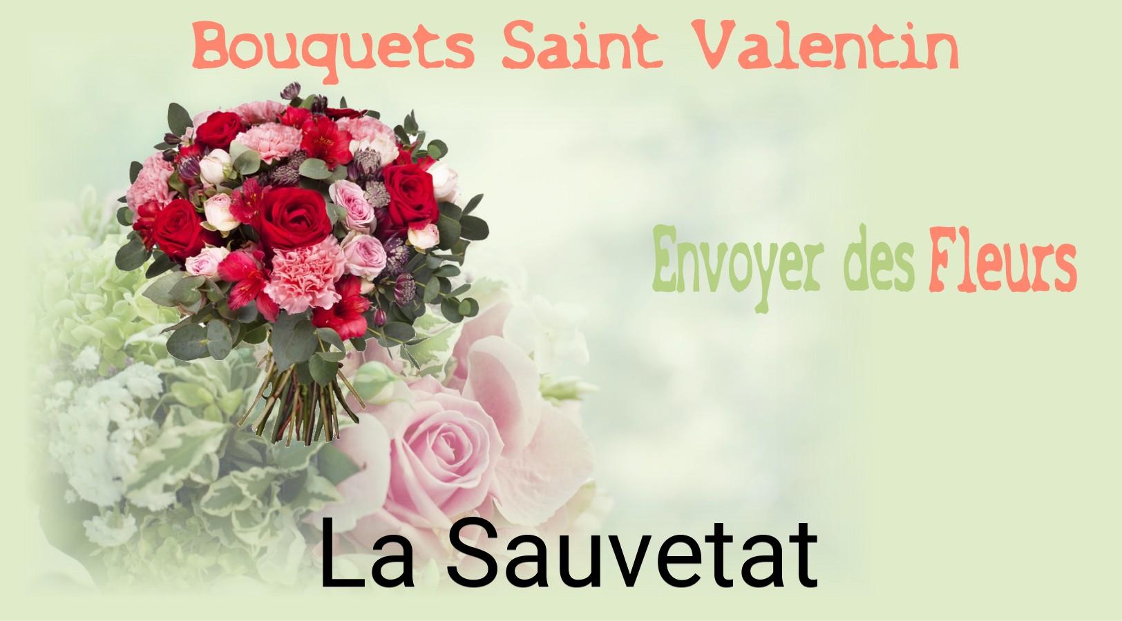 Roses de Saint-Valentin livrées à La Sauvetat